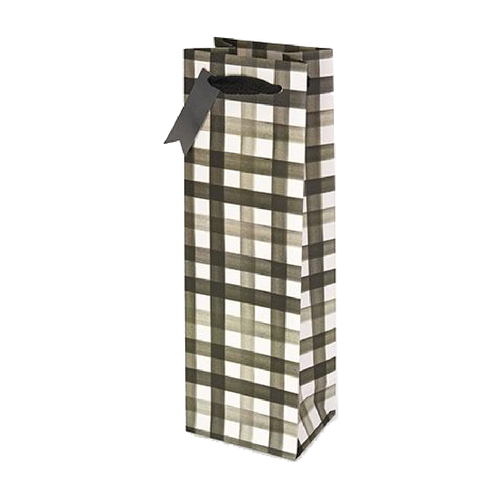 True Buffalo Check Gift Bag