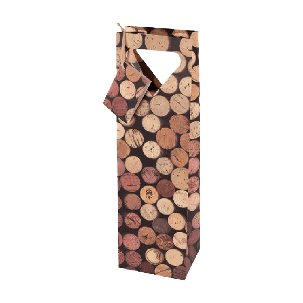 True Cork Bottle Gift Bag