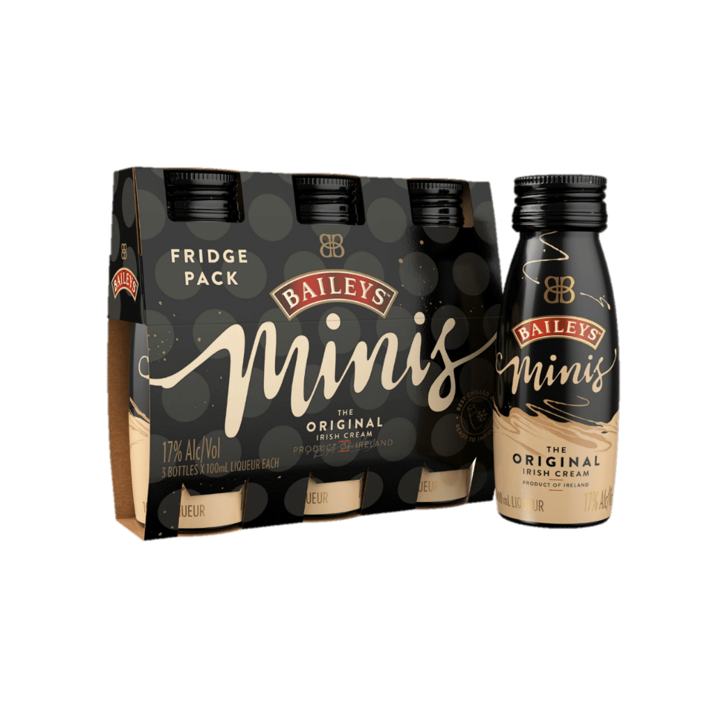 Baileys Irish Cream 100ml (3 pack)