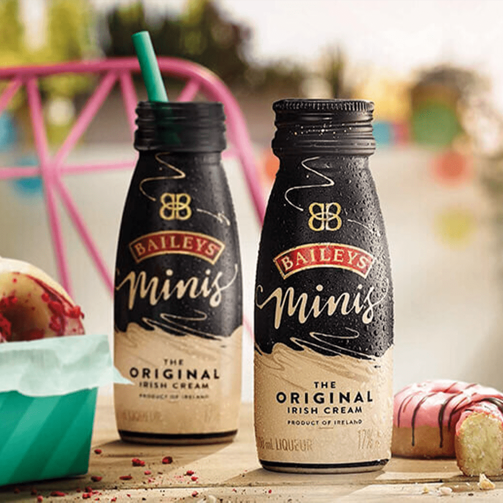 Baileys Irish Cream 100ml (3 pack) - Image 2