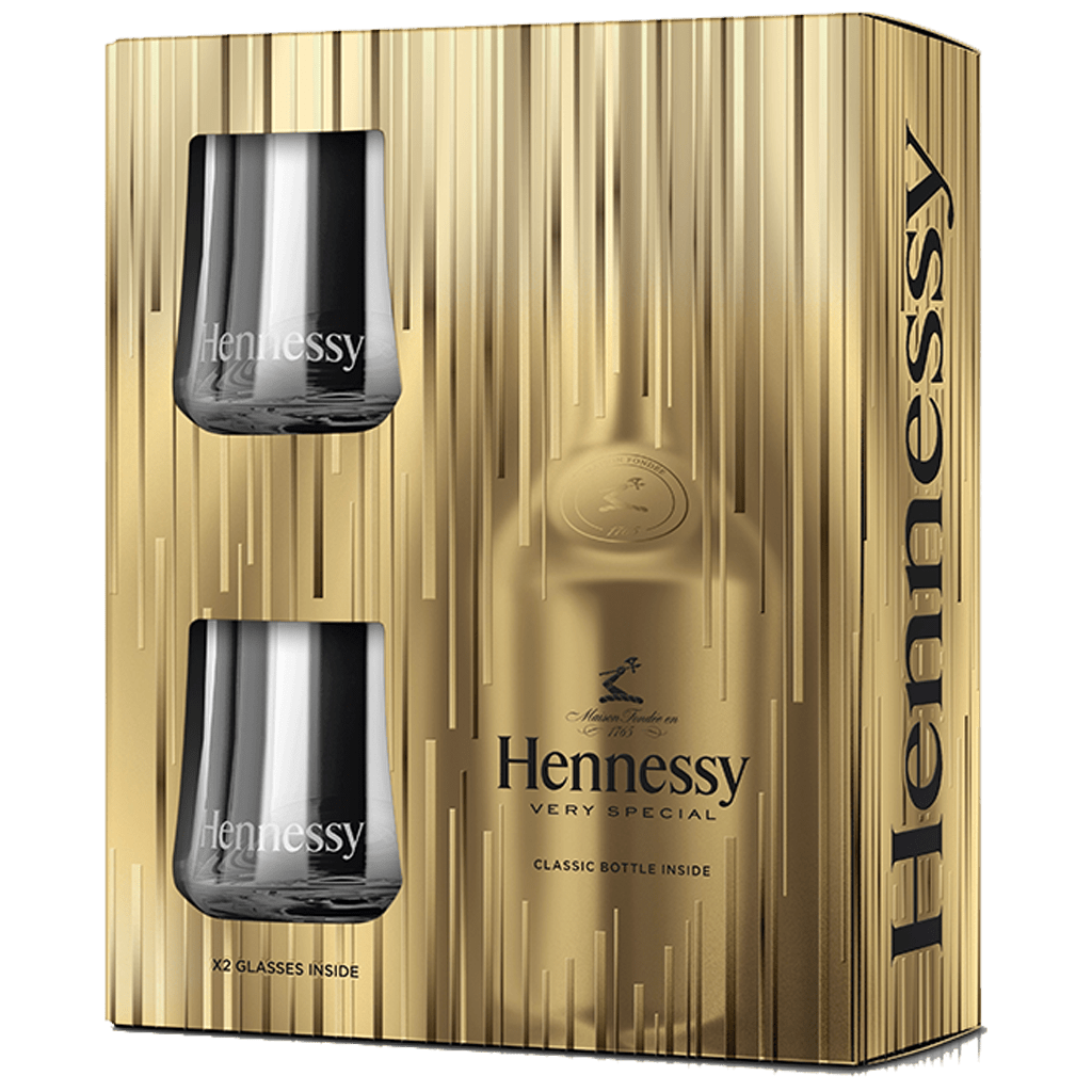 Hennessy VS Glass Gift Pack 700ml